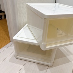 小さめカラーボックス2段の画像