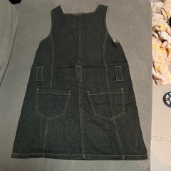 130 デニムワンピースの画像