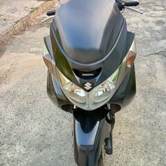 スズキのスカイウェーブ250　エンジンセル始動。CJ43A　普通に走れます。の画像