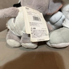 トムとジェリーぬいぐるみセットの画像
