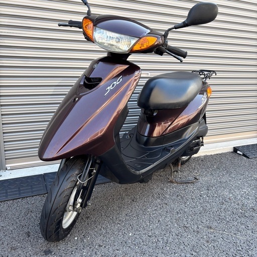 4228.安心の水冷エンジン　ジョグFI バッテリー新品　千葉県柏市　即日配送、自走引き取りも可能