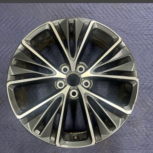 良品 トヨタ MXWH60 プリウス 純正 19インチ アルミホイール 1本 60系 Z/G グレード MXWH65 純正OPアルミ