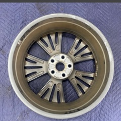 良品 トヨタ MXWH60 プリウス 純正 19インチ アルミホイール 1本 60系 Z/G グレード MXWH65 純正OPアルミの画像