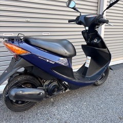 4229.定番人気　アドレスv50 白メーター　バッテリー、シート新品　千葉県柏市　即日配送、自走引き取りも可能の画像