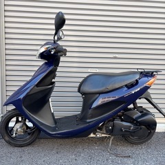 4229.定番人気　アドレスv50 白メーター　バッテリー、シート新品　千葉県柏市　即日配送、自走引き取りも可能の画像