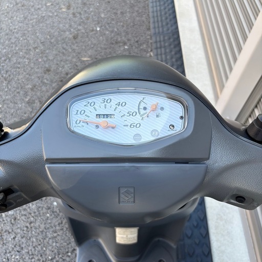 4230.上位グレード　レッツ5G バッテリー新品、盗難防止アラーム　千葉県柏市　即日配送、自走引き取りも可能