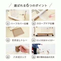 ウサギなど小動物用ケージの画像