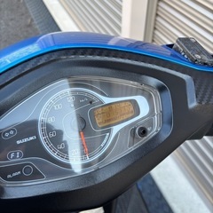 4236.人気小型　アドレスv125s 低走行　リアウイング付属　千葉県柏市　即日配送、自走引き取りも可能の画像