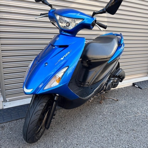 4236.人気小型　アドレスv125s 低走行　リアウイング付属　千葉県柏市　即日配送、自走引き取りも可能