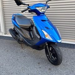 4236.人気小型　アドレスv125s 低走行　リアウイング付属　千葉県柏市　即日配送、自走引き取りも可能の画像