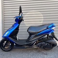 4236.人気小型　アドレスv125s 低走行　リアウイング付属　千葉県柏市　即日配送、自走引き取りも可能の画像