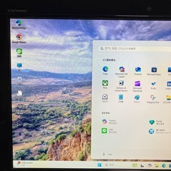 FUJITSUモニターパソコン Windows11 core i5美品の画像