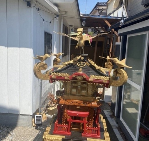 手作り神輿　　取りきてくれる方限定　神奈川県