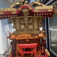 手作り神輿　　取りきてくれる方限定　神奈川県の画像