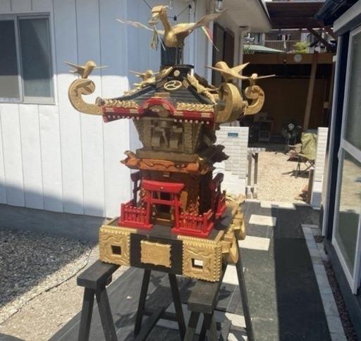 手作り神輿　　取りきてくれる方限定　神奈川県