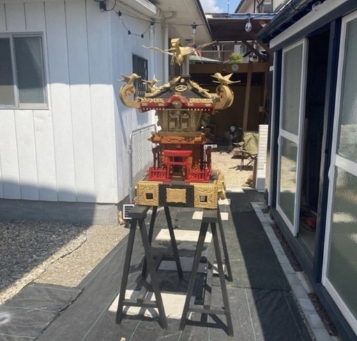 手作り神輿　　取りきてくれる方限定　神奈川県