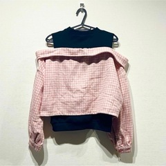 ゴージ GORGE フェイクアンサンブル ギャル系 トップス サイズF の画像