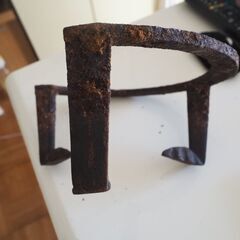 五徳、火鉢用、23ｘ20ｘ10、大きめな五徳の画像