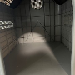 犬小屋　プラスティック製　組み立て
の画像