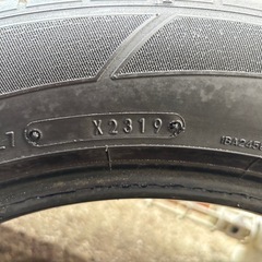 ダンロップ　245/50r18 ２本セットの画像