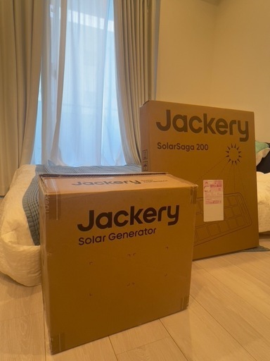 【定価 約21万】 \\〜9/25まで！最終値下げ//新品Jackery サンドゴールドポータブル電源 1000 New＋ Jacke