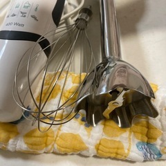 【取引中】Braun ブレンダー泡立て器セットの画像