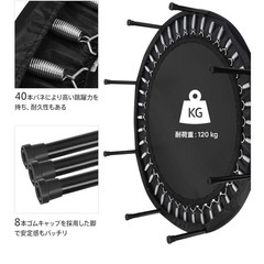 トランポリン耐荷重120kgの画像