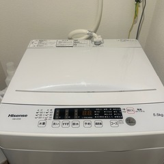 洗濯機Hisense.5.5Kgの画像