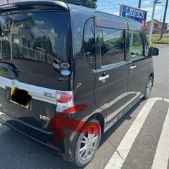 タントカスタムL  足車に車検付きの画像