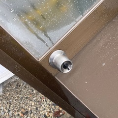 ガラス付き冊子　　　作業場、ドアの画像