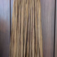 【URBAN RESEARCH】※超美品※ワッシャープリーツロングスカート フリーサイズの画像