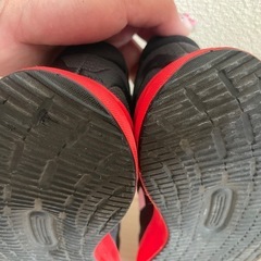 値下げ 美品 adidas スニーカー キッズの画像
