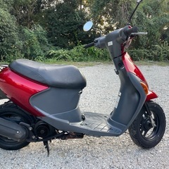 スズキLET's-4 CA41A 赤の画像