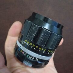 良品　Nikon NIKKOR-P Auto F2.5 105mm　分解清掃済の画像