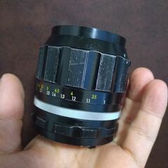 良品　Nikon NIKKOR-P Auto F2.5 105mm　分解清掃済の画像