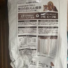 犬用のドックフードの画像