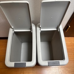 蓋つきゴミ箱26.5L 2個セットの画像