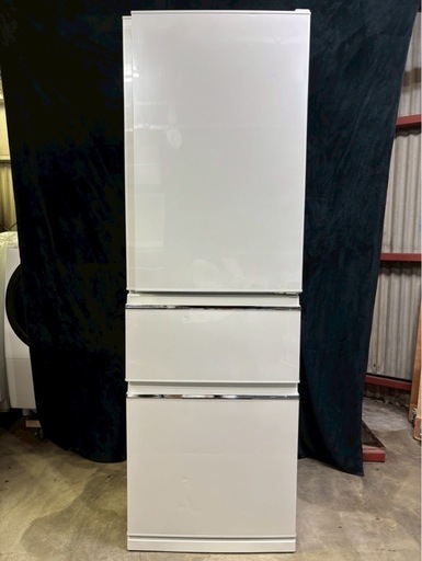 【成約済み】三菱 冷蔵庫 MR-CX37E-W 2019年製 365L 3ドア 右開き