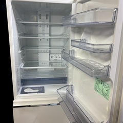 三菱 冷蔵庫 MR-CX37E-W 2019年製 365L 3ドア 右開きの画像