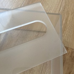 無印良品ティッシュケースの画像