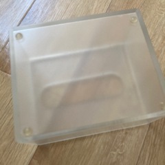 無印良品ティッシュケースの画像