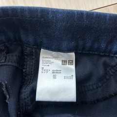 UNIQLOデニムレギンスの画像