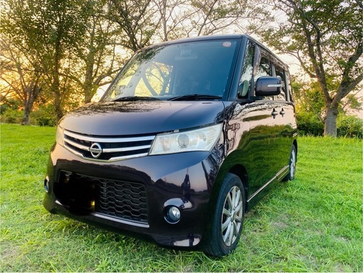 日産ルークス　ハイウェイスター★ナビ、テレビ、ETC★車検付き★