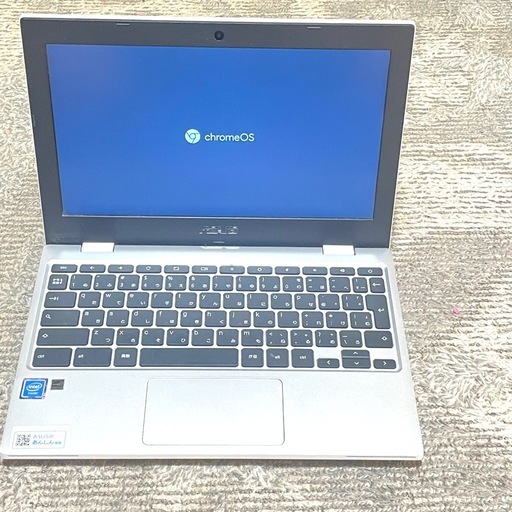 美品]ASUS Chromebookシルバー CX110ICMA-QJ0004