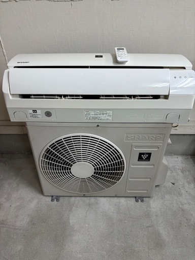 ?即日取付?取付込み❄️クリーニング済✨️中古 SHARP AY-G22S-W 2017年式 100V プラズマクラスター  主に6畳