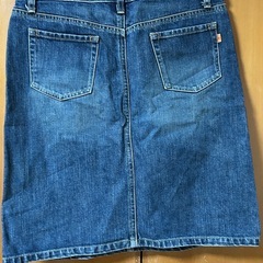 【古着】デニム　タイトスカート W67 H93 スカート丈50の画像