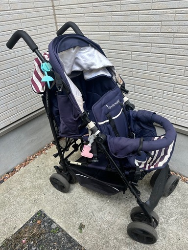 2人乗りベビーカー