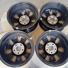 【お取引決定】ホンダ HONDA FREED e:HEV AIR EX◇中古(新車外し)・4本 純正アルミホイール◇サイズ:15x6 PCD:5x114.3 オフセット:+50 ハブ径:φ64mmの画像