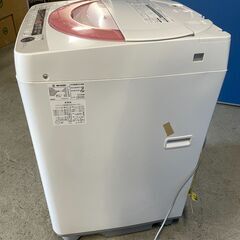 【人気】SHARP 6.0kg洗濯機 ES-GE60P-P 2015年製 通電確認済み 格安 早い者勝ち 引取歓迎 配送OKの画像