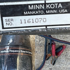 MINN KOTA 船外機 動作未確認 現状品の画像